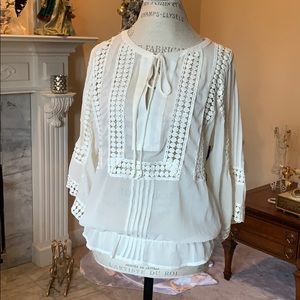 Cream blouse